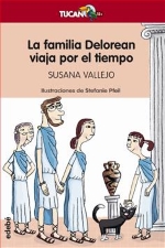 ^Portada la familia delorean viaja por el tiempo de Susana Vallejo
